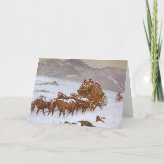  West, waarom de post te laat was door Berninghaus Kaart (Voorkant)