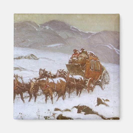  West, waarom de post te laat was door Berninghaus Magneet (Voorkant)