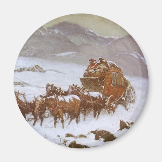  West, waarom de post te laat was door Berninghaus Magneet (Voorkant)