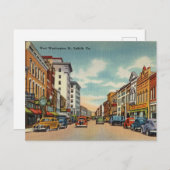  West Washington St., Suffolk, Virginia Briefkaart (Voorkant / Achterkant)