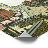 West Water St., Milwaukee, Wisconsin 1908  Poster (Hoek)