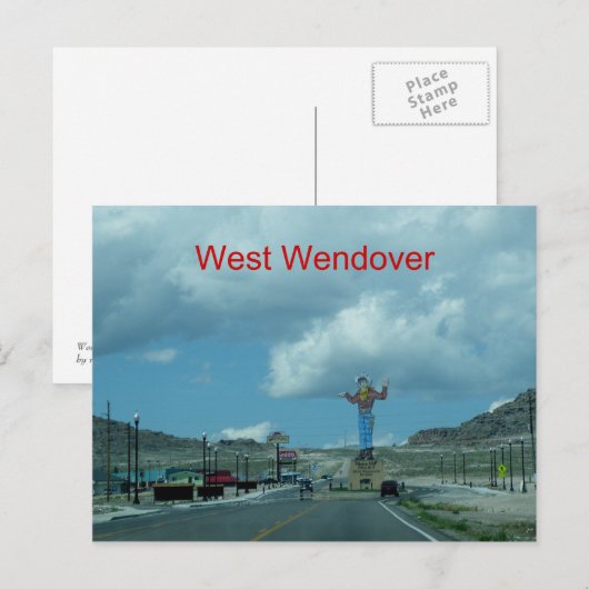 West Wendover Briefkaart (Voorkant / Achterkant)