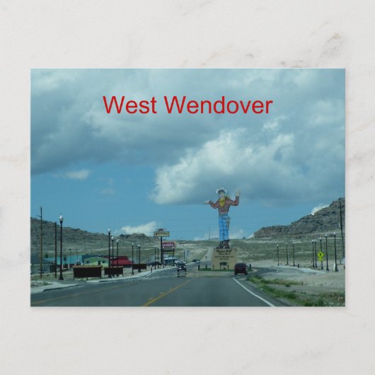 West Wendover Briefkaart (Voorkant)