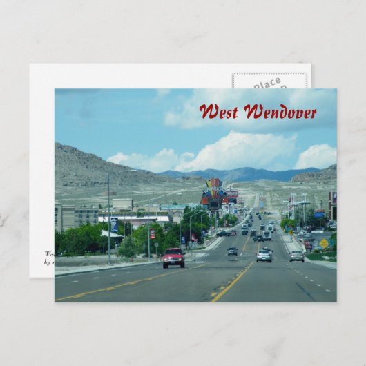 West Wendover Briefkaart (Voorkant / Achterkant)