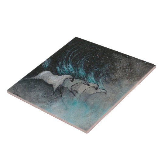 West Wind Tegeltje (Zijkant)