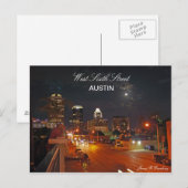 West Zesde Street Austin Post Card Briefkaart (Voorkant / Achterkant)