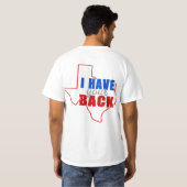 WeStandWithTexas T-shirt (Achterkant volledig)
