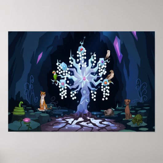 Westbound Wildlife poster (Voorkant)