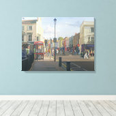 Westbourne Grove Canvas Afdruk (Insitu (Houten vloer))