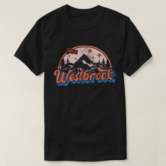 Westbrook, Connecticut T-shirt (Design voorkant)