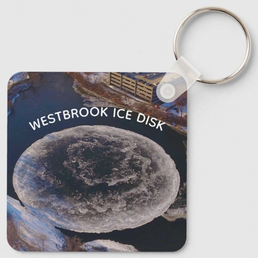 Westbrook Ice Disk Sleutelhanger (Achterkant)