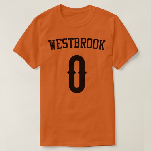 Westbrook OKC 1 T-shirt (Design voorkant)