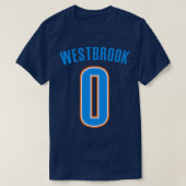Westbrook OKC 4 T-shirt (Design voorkant)