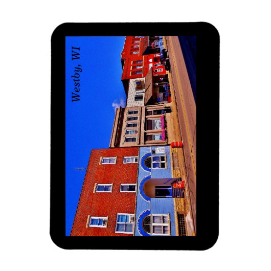 Westby, Wisconsin Magneet (Verticaal)