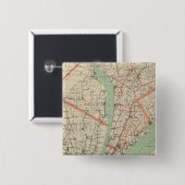 Westchester Co en omgeving Vierkante Button 5,1 Cm (Voorkant /achterkant)