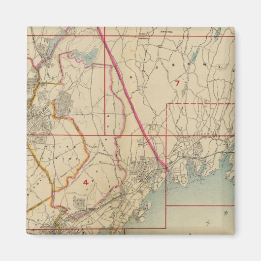 Westchester County, New York Magneet (Voorkant)
