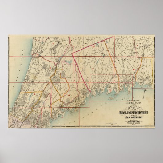 Westchester County, New York Poster (Voorkant)