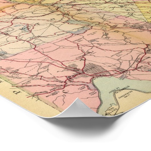 Westchester County, New York Poster (Hoek)