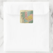 Westchester County Vierkante Sticker (Tas)