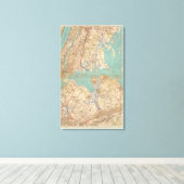 Westchester en Queens Canvas Afdruk (Insitu (Houten vloer))