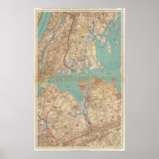 Westchester en Queens Poster (Voorkant)