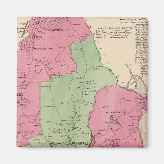 Westchester, NY Magneet (Voorkant)