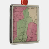 Westchester, NY Metalen Ornament (Rechts)