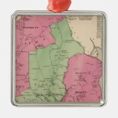Westchester, NY Metalen Ornament (Voorkant)
