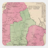 Westchester, NY Vierkante Sticker (Voorkant)