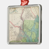 Westchester, Pelham City Metalen Ornament (Links)