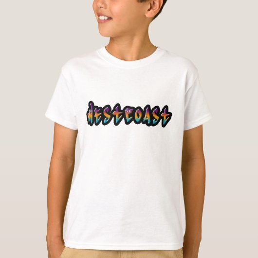 Westcoast Graffiti T-shirt (Voorkant)