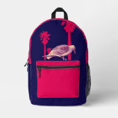 Westcoast Seagull BackPack Bedrukte Rugzak (Voorkant)