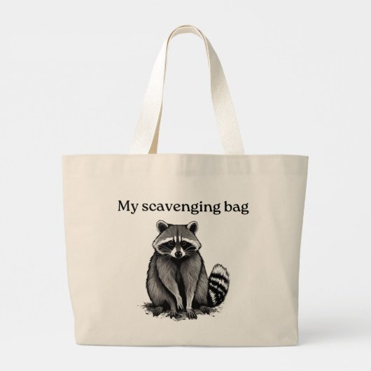 Westcoast wasbeer grote tote bag (Achterkant)