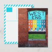 westelijk deel van de stadsmuur briefkaart (Voorkant / Achterkant)