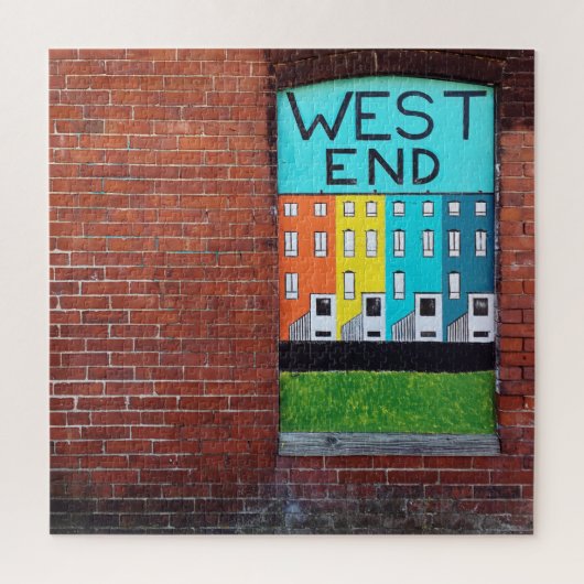 westelijk deel van de stadsmuur legpuzzel (Verticaal)