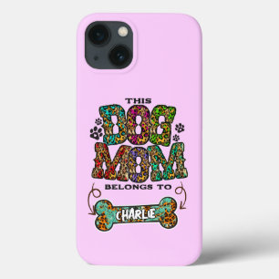 Westelijk Luipaard Vlek Patroon Hond Moeder Bot Hu Case-Mate iPhone Case