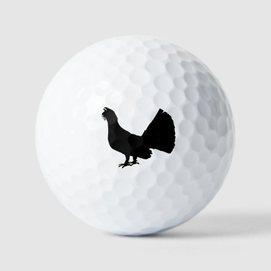 Westelijke auerhoen golfballen (Voorkant)