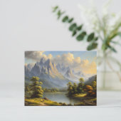 Westelijke Bergen en Rivier Briefkaart (Staand voorkant)