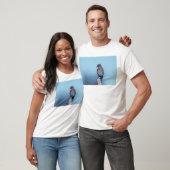 Westelijke blauwe lijster t-shirt (Unisex)