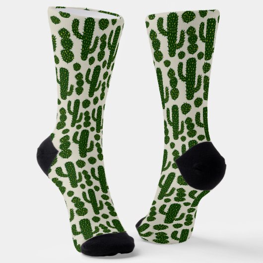 Westelijke Cactus Sokken (Gebogen)