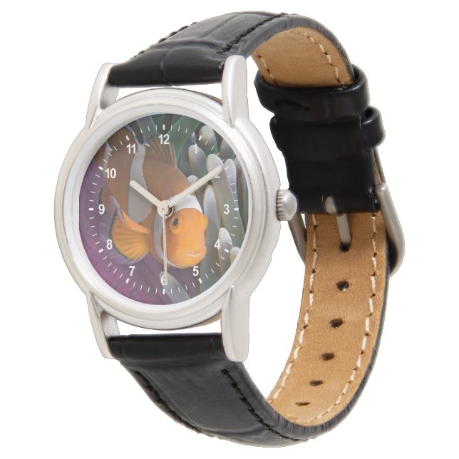 Westelijke Clown Anemoonvis Horloge (Gekanteld)