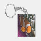 Westelijke Clown Anemoonvis Sleutelhanger (Voorkant Links)
