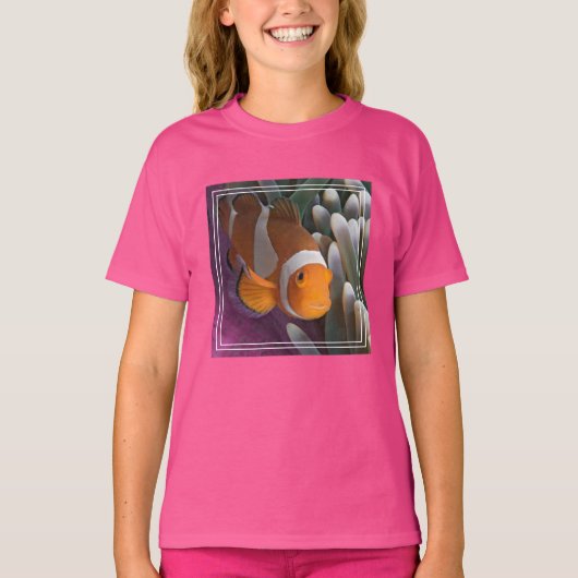Westelijke Clown Anemoonvis T-shirt (Voorkant)