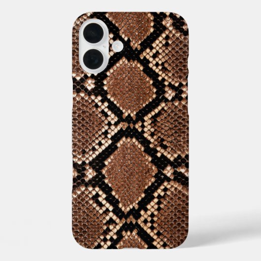 Westelijke Diamantratelslang Huid Case-Mate iPhone Case (Achterkant)