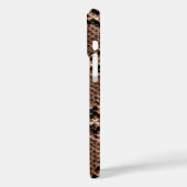Westelijke Diamantratelslang Huid Case-Mate iPhone Case (Achterkant / Links)