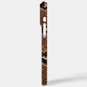 Westelijke Diamantratelslang Huid Case-Mate iPhone Case (Achterkant / Links)