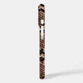 Westelijke Diamantratelslang Huid Case-Mate iPhone Case (Achterkant / Links)