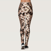 Westelijke Diamantratelslang Huid Leggings (Achterkant)