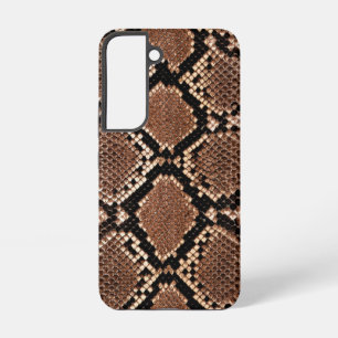 Westelijke Diamantratelslang Huid Samsung Galaxy Hoesje