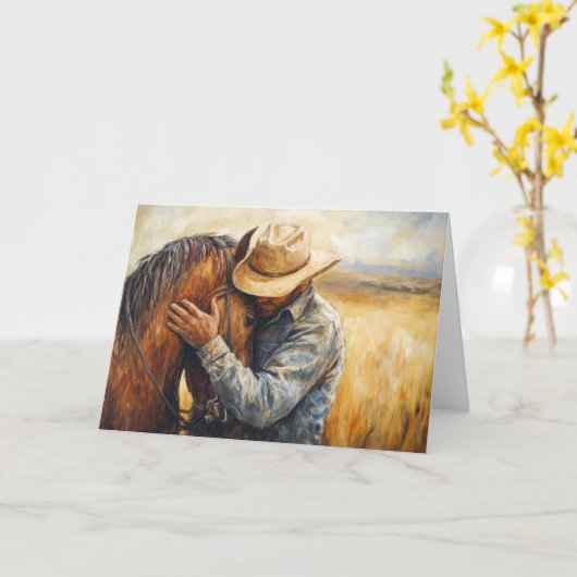 Westelijke fluisteringen van troost in de Prairie Kaart (Gele Bloem)